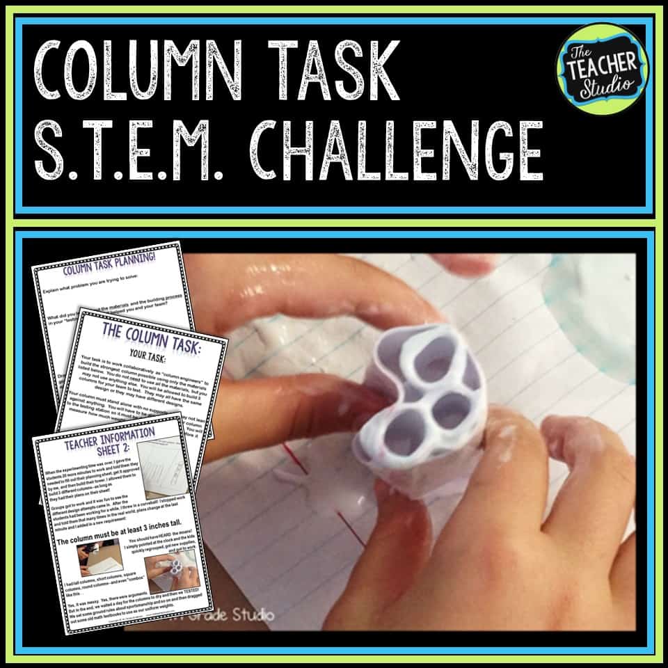 Column Challenge STEM Task