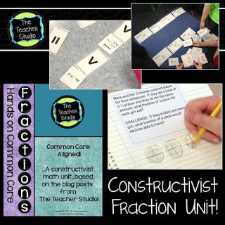Fraction printables, fraction unit, fraction lessons, fraction activities, fraction lesson plans