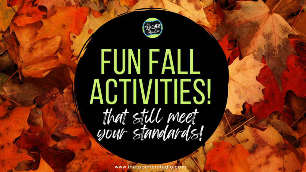 Great classroom ideas for fall!