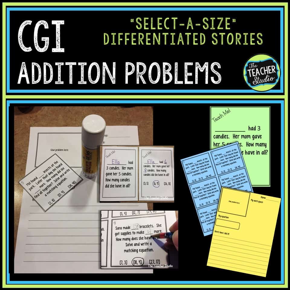 Using CGI for addition word problems