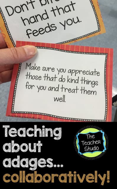 teaching adages