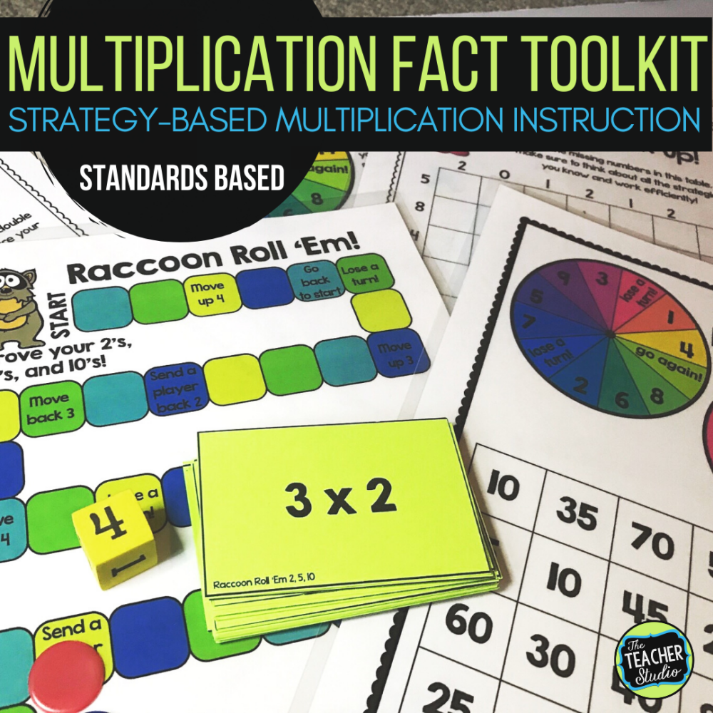 Teaching multiplication fact fluency