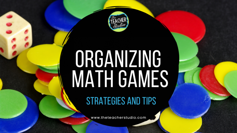 Blog post about organizing math games