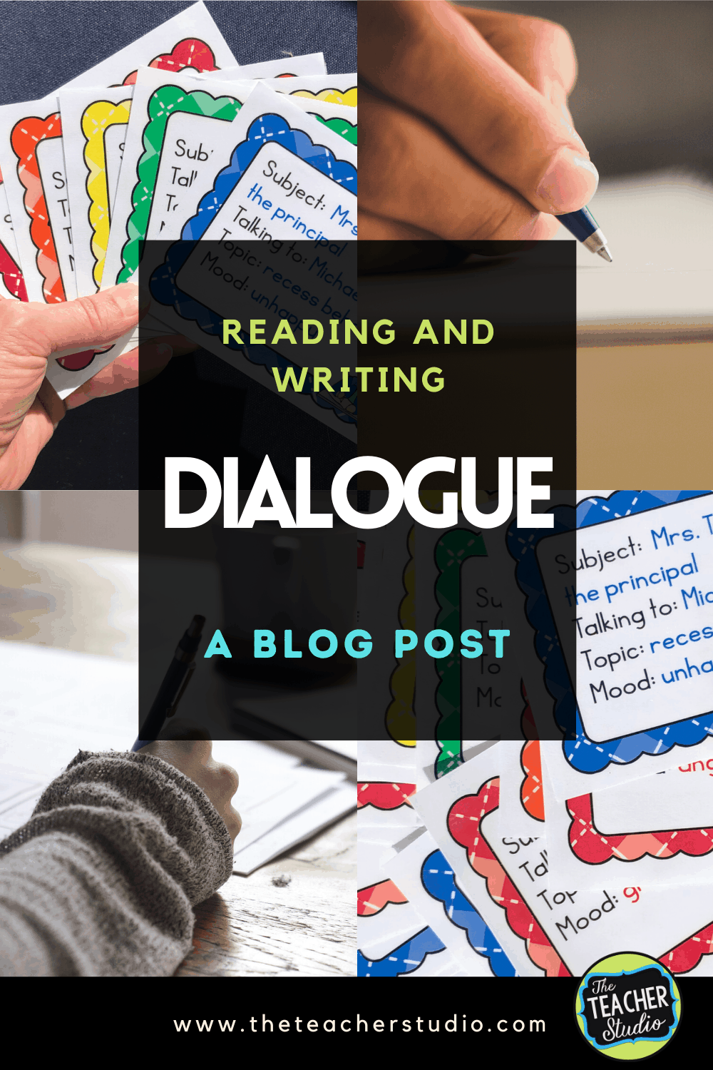 teaching dialogue in creative writing