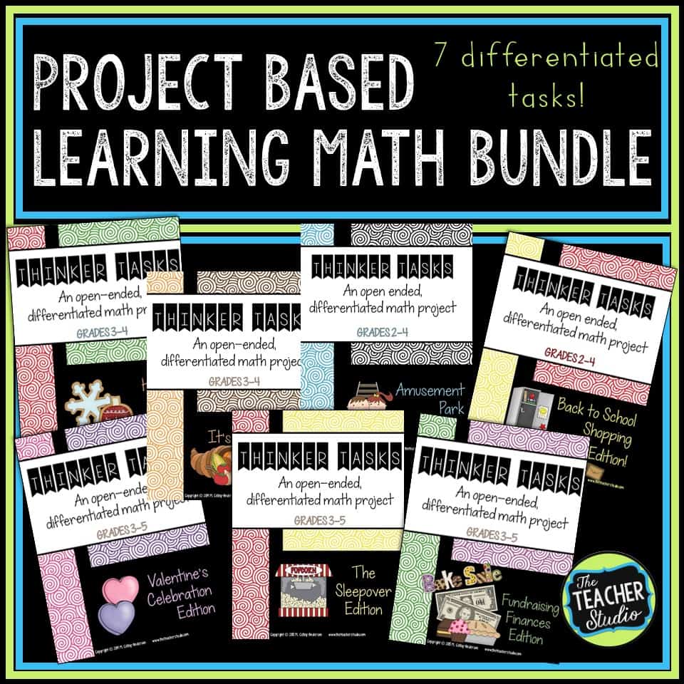 problem solving, project based learning, PBL, problem solving printables, problem solving activities, problem solving lessons