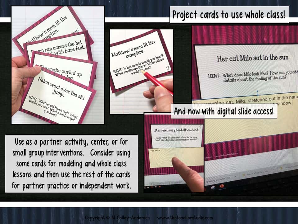 Digital task cards are perfect for distance learning and virtual teaching.