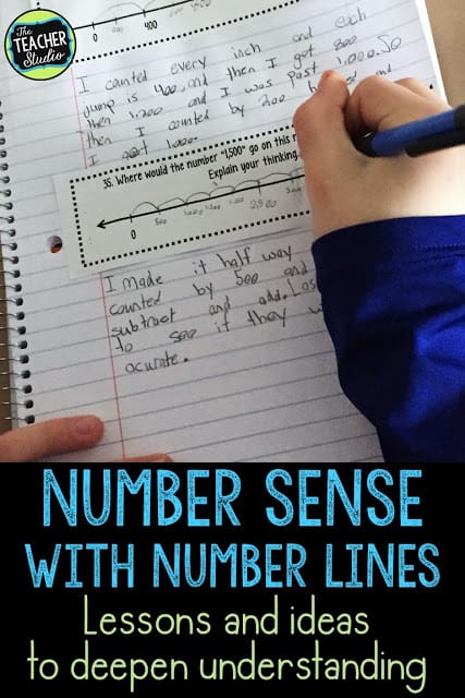 Using number lines to help students model their place value thinking is key! Check out this blog post with ideas on number line lessons and more!