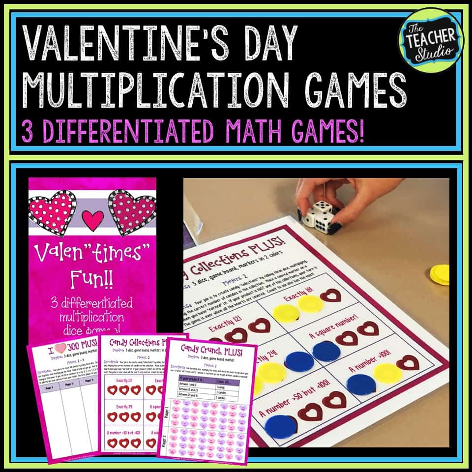 Valentine's Day math games