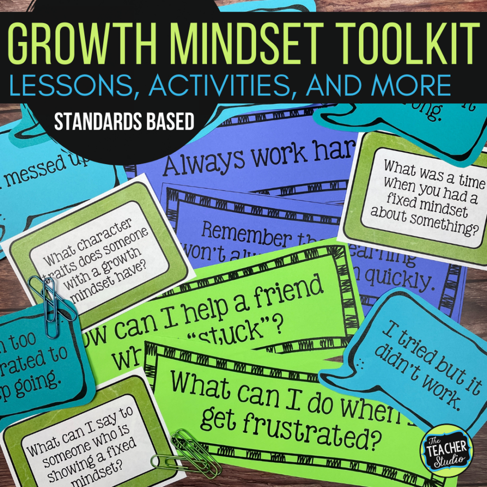growth mindset lessons and activities