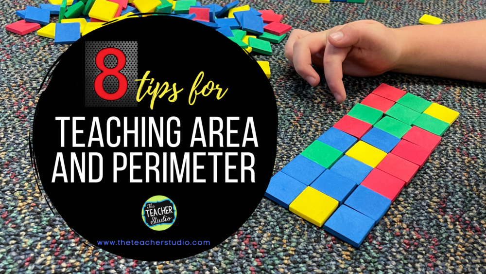 A blog post for teaching area and perimeter
