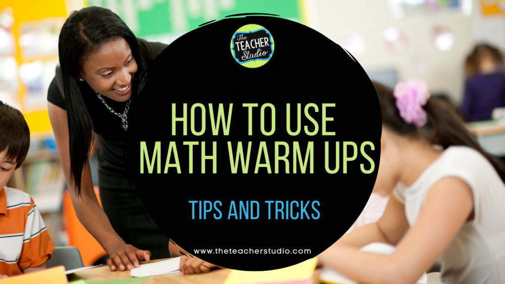 How to use math warm ups