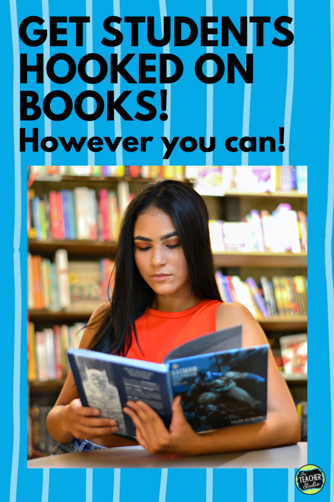 get students hooked on books