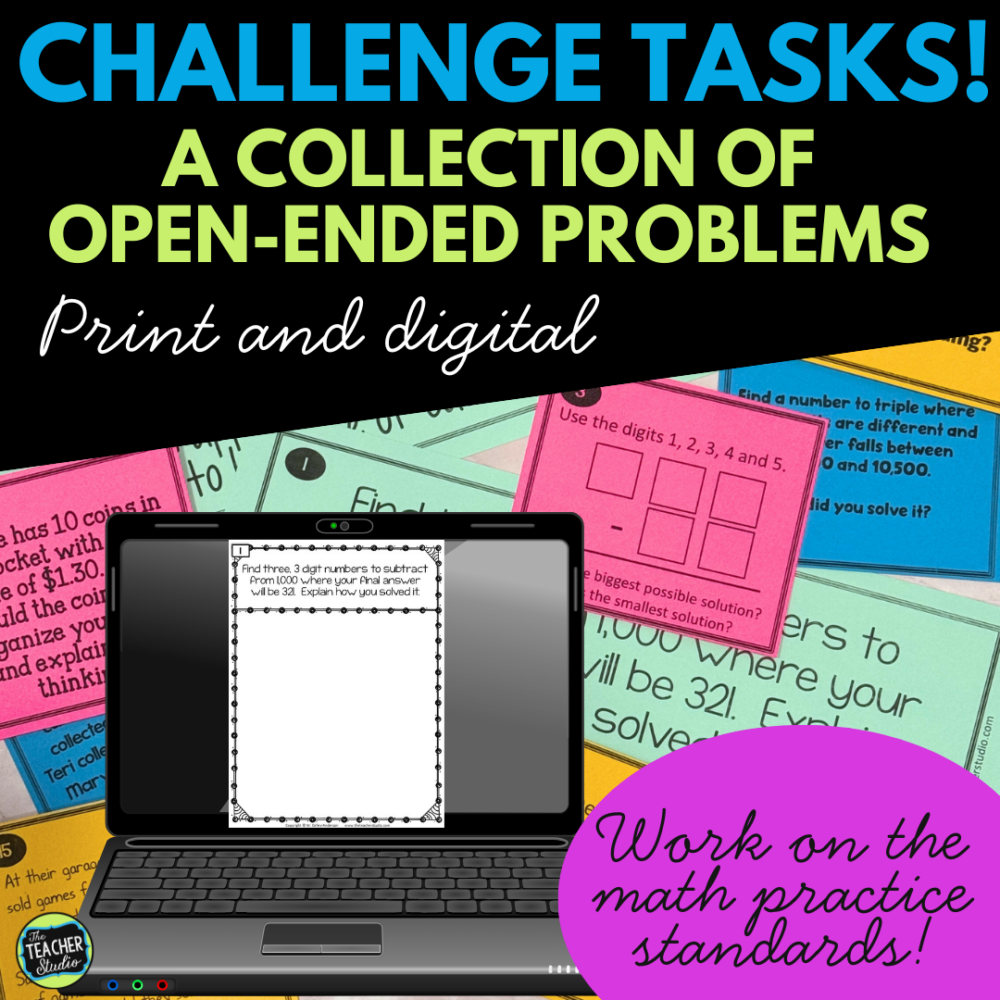 Great problems for productive struggle in math
