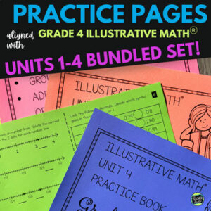 4th Grade Illustrative Math™ Units 1 - 4 | 4th Grade IM Practice Activities