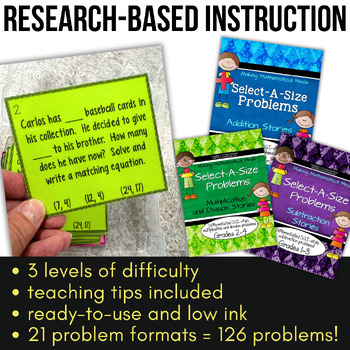 CGI Word Problems - CGI Story Problems - Bundle of All 4 Operations Grades 2 - 4 - Image 2