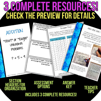 CGI Word Problems - CGI Story Problems - Bundle of All 4 Operations Grades 2 - 4 - Image 4