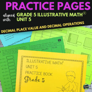 5th Grade Illustrative Math™ Unit 5  Rounding decimals - Decimal operations