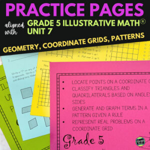5th Grade Illustrative Math™ Unit 7 - Coordinate Grids - Classifying 2D Shapes