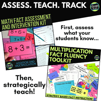 Multiplication Fluency Kit Bundle | Math Fact Fluency Games - Assessment Tracker - Image 3