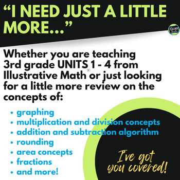 3rd Grade Illustrative Math™ Units 1 - 4 | 3rd Grade IM Math Practice Activities - Image 2